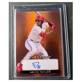 2024 Autographed Devin Taylor Leaf Electrum