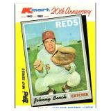 1982 TOPPS/KMART HOF JOHNNY BENCH CARD