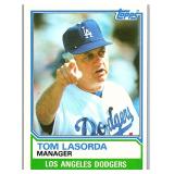 1983 TOPPS HOF TOMMY LASORDA CARD
