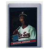 Michael Jordan Rated Rookie baseball card