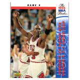 1993 UPPER DECK NBA FINALS Michael Jordan #201