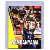 Victor Wembanyama 2021 Hot Shot Prospects rookie
