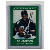 Bo Jackson 1986 Auburn baseball/football rookie pr