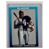 Bo Jackson baseball/football promo card