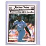 Bo Jackson Stadium News promo card