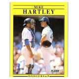 1991 FLEER Mike Hartley #205