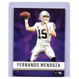 Fernando Mendoza 2026 NFL Draft rookie promo Las