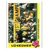 1985 FLEER Chargers Offensive Statistics #70