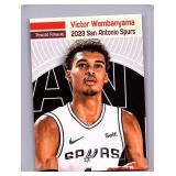 Victor Wembanyama 2023 promo rookie card
