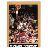 Michael Jorrdan Michael Knows Defense promo card