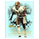 2000 FLEER SHOWCASE HOF DEION SANDERS CARD