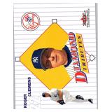 INSERT CARD DIAMOND TRIBUTES ROGER CLEMENS