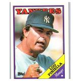 1988 TOPPS LOU PINIELLA CARD