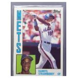 Darryl Strawberry 1984 Topps Rookie NM. #182