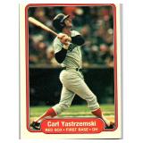 1982 FLEER HOF CARL YASTRZEMSKI CARD