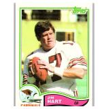 1982 TOPPS JIM HART CARD