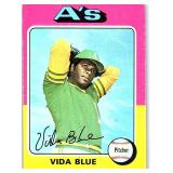 1975 TOPPS VIDA BLUE CARD