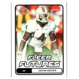 ROOKIE CARD 2006 FLEER HOF DEVIN HESTER