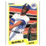 2ND YR CARD 1990 FLEER HOF KEN GRIFFEY JR