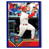 EARLY CARD 2003 TOPPS ALBERT PUJOLS
