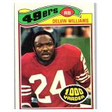 ROOKIE CARD 1977 TOPPS DELVIN WILLIAMS