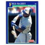 1991 SCORE HOF FRED MCGIFF CARD