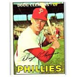 ROOKIE CARD 1967 TOPPS DOUG CLEMENS