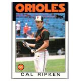 EARLY CARD 1986 TOPPS HOF CAL RIPKEN CARD