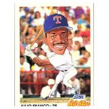 1992 SCORE JULIO FRANCO CARD