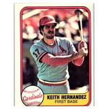 1981 FLEER PREMIER KEITH HERNANDEZ CARD