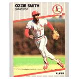 1989 FLEER HOF OZZIE SMITH CARD