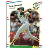 EARLY CARD 1988 FLEER JOSE CANSECO