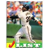 1994 UPPERDECK BARRY BONDS CARD