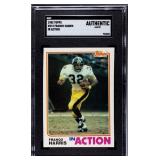 Franco Harris 1982 Topps SGC Authentic
