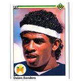 ROOKIE CARD 1990 UPPERDECK DEION SANDERS