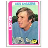 1978 TOPPS KEN SANDERS CARD