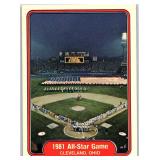 1982 FLEER 1981 ALLSTAR GAME CARD