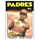 EARLY CARD 1986 TOPPS HOF TONY GWYNN