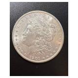 1901 Morgan Silver Dollar Coin