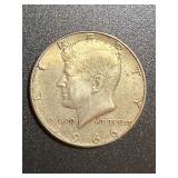 1966 Kennedy Half dollar