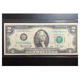 1976 $2 Bill Bicentennial Series