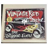 Roadster Tin Sign (16.5in x 12.5in)