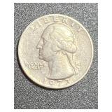 1973 Washington Quarter No Mark