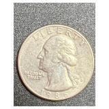 1986 D Washington Quarter