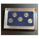 2001 50 State Commemorative Quarters- Philadelphi