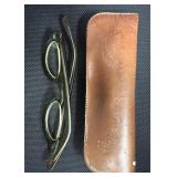 Mid Century Vintage Eyeglass W/Case
