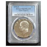 1976-S PCGS PR69DCAM Clad Type 2 Eisenhower Proof