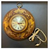Oxford Metal Spinning Wall Clock w/ Sessions Gold
