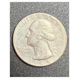 1984 D Washington Quarter