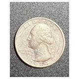 1974 Washington Quarter No Mark